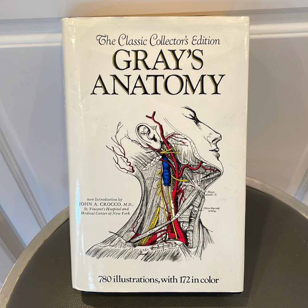 Hardcover Book “The Classic Collector’s Edition Gray’s Anatomy” copyright 1977